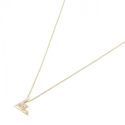 Vault One Pendant Necklace 18K White Gold and 18K Yellow Gold Mini