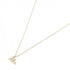 Vault One Pendant Necklace 18K White Gold and 18K Yellow Gold Mini