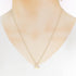 Vault One Pendant Necklace 18K White Gold and 18K Yellow Gold Mini