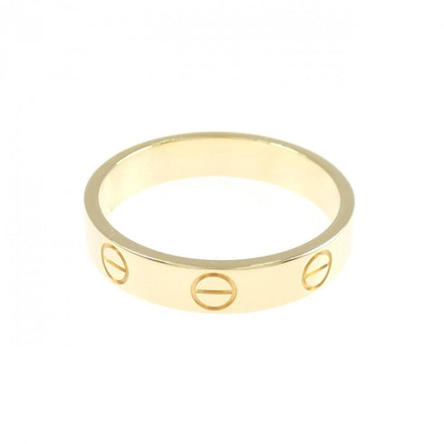Love Band Ring 18K Yellow Gold Mini