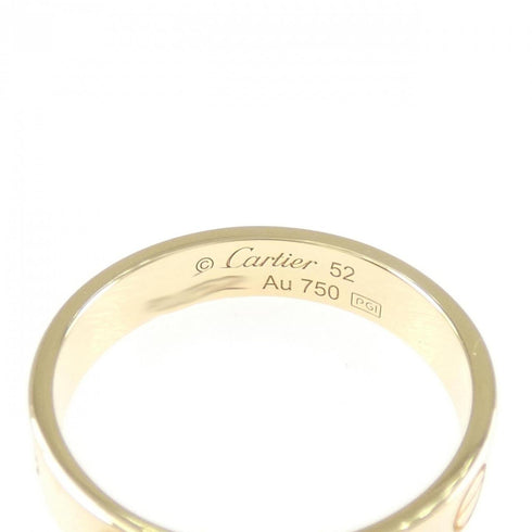 Love Band Ring 18K Yellow Gold Mini