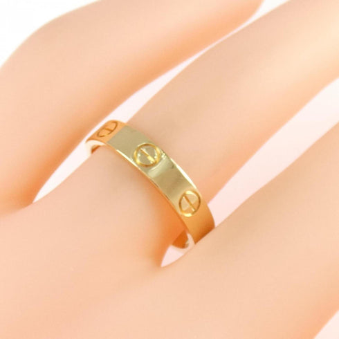 Love Band Ring 18K Yellow Gold Mini