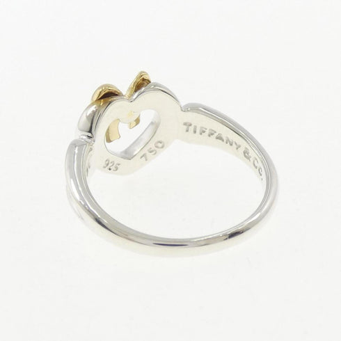 Band Ring 18K Yellow Gold and Sterling Silver