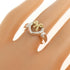 Band Ring 18K Yellow Gold and Sterling Silver