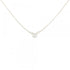 Elsa Peretti Diamonds By The Yard Pendant Necklace Sterling Silver and Diamond