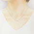 Elsa Peretti Diamonds By The Yard Pendant Necklace Sterling Silver and Diamond