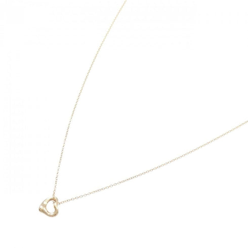 Open Heart Pendant Necklace 18K Rose Gold 7.2mm