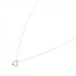 Open Heart Pendant Necklace 18K Rose Gold 7.2mm