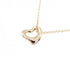 Open Heart Pendant Necklace 18K Rose Gold 7.2mm