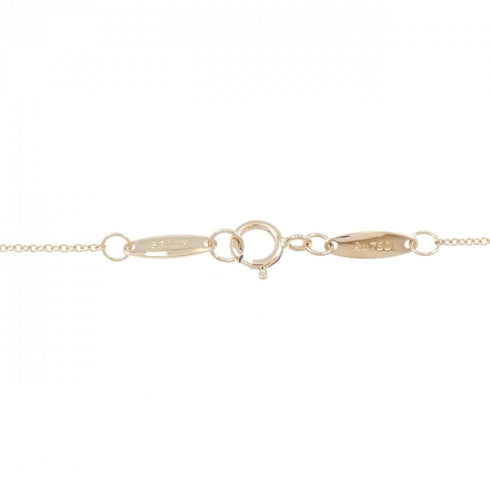 Open Heart Pendant Necklace 18K Rose Gold 7.2mm