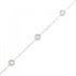 Bracelet 18K White Gold Diamants Légers 7P