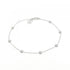 Bracelet 18K White Gold Diamants Légers 7P
