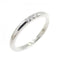 Band Ring Platinum with Diamond