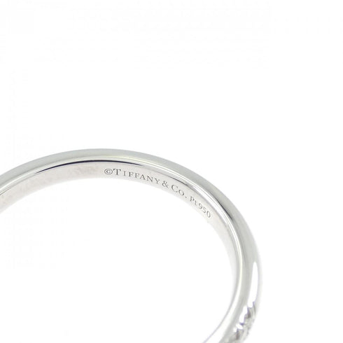 Band Ring Platinum with Diamond