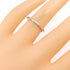 Band Ring Platinum with Diamond