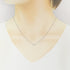 Elsa Peretti Diamonds By The Yard Pendant Necklace Platinum and Diamond