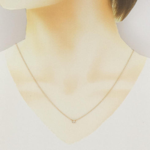 Elsa Peretti Diamonds By The Yard Pendant Necklace 18K Rose Gold and Diamond
