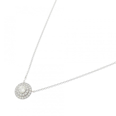 Pendant Necklace Platinum with Diamond