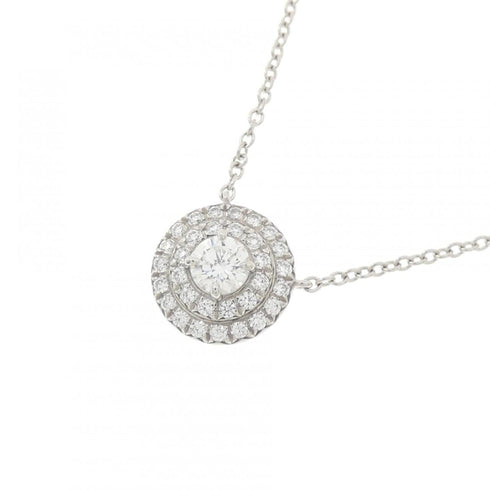 Pendant Necklace Platinum with Diamond