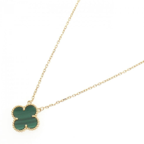 Vintage Alhambra Pendant Necklace 18K Yellow Gold
