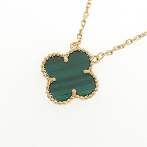 Vintage Alhambra Pendant Necklace 18K Yellow Gold