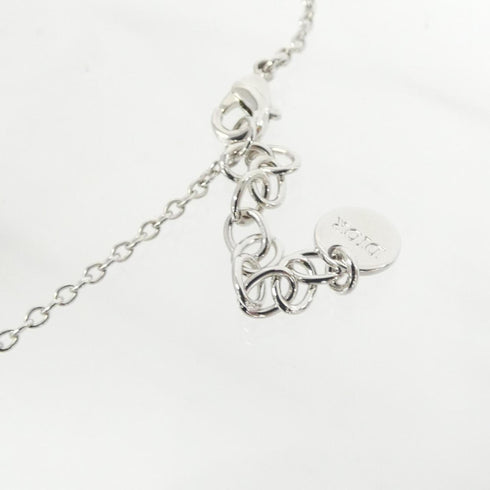 Claire Di Lune Pendant Necklace Silver Clear