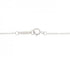 Enchanted Heart Key Pendant Necklace 18K White Gold