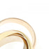 Vendome Louis Cartier Band Ring 18K Tricolor Gold