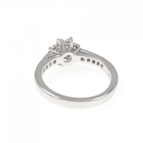 Flora Ring Platinum With Diamond