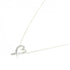 Loving Heart Pendant Necklace Sterling Silver Small