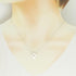 Loving Heart Pendant Necklace Sterling Silver Small