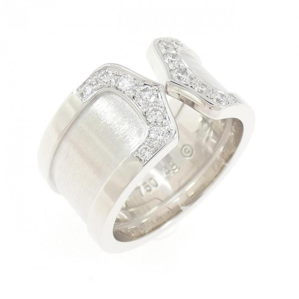 C2 Ring 18K White Gold Large