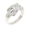 Signature Ring 18K White Gold with Diamond