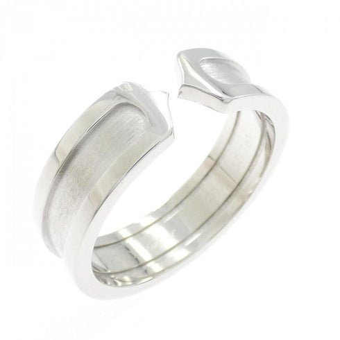 C2 Ring 18K White Gold Small