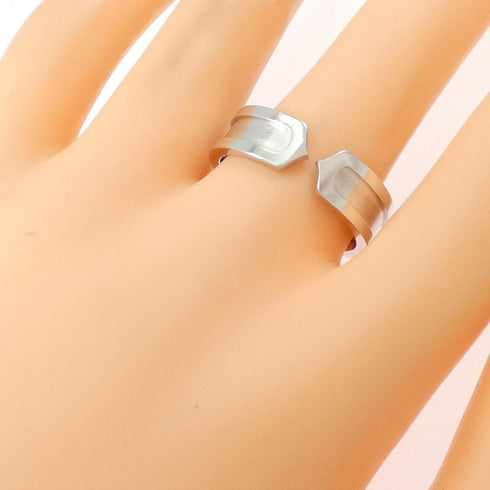 C2 Ring 18K White Gold Small