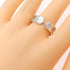 C2 Ring 18K White Gold Small