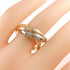 Vendome Louis Cartier Band Ring 18K Tricolor Gold