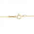 Flower Pendant Necklace 18K Yellow Gold