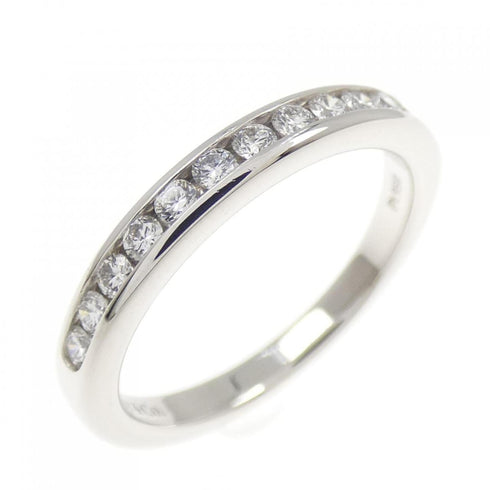 Band Ring Platinum with Diamond