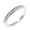 Band Ring Platinum with Diamond