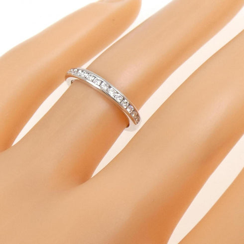 Band Ring Platinum with Diamond