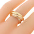 Vendome Louis Cartier Band Ring 18K Tricolor Gold