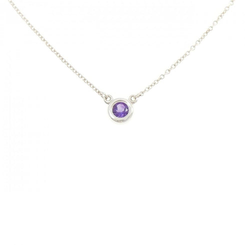 Elsa Peretti Diamonds By The Yard Pendant Necklace Sterling Silver