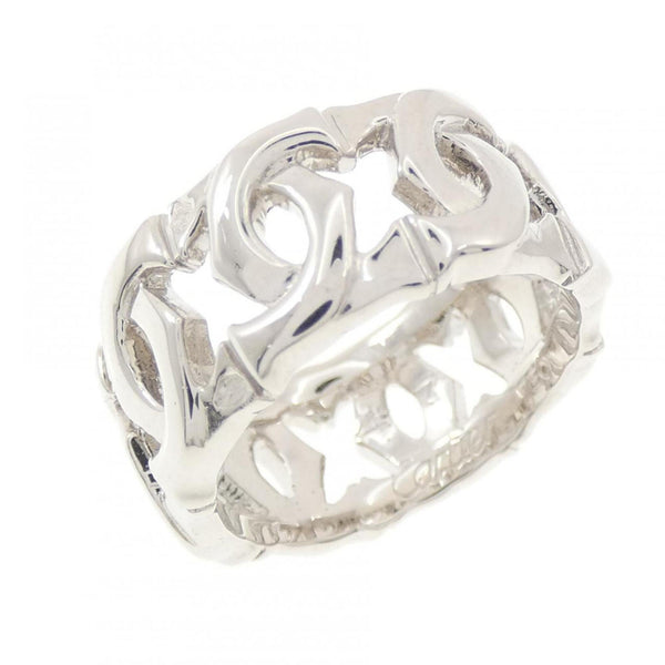 Entrelacés Ring 18K White Gold Small