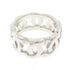 Entrelacés Ring 18K White Gold Small