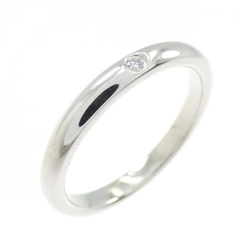 Stacking Band Ring Platinum with Diamond