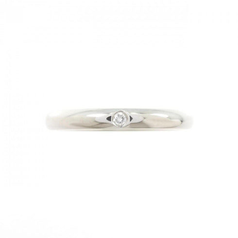 Stacking Band Ring Platinum with Diamond