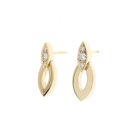 Earrings 18K Yellow Gold
