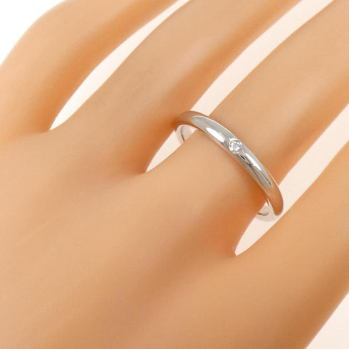 Band Ring Platinum With Diamond