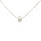 Paloma Groove Bead Pendant Necklace Sterling Silver